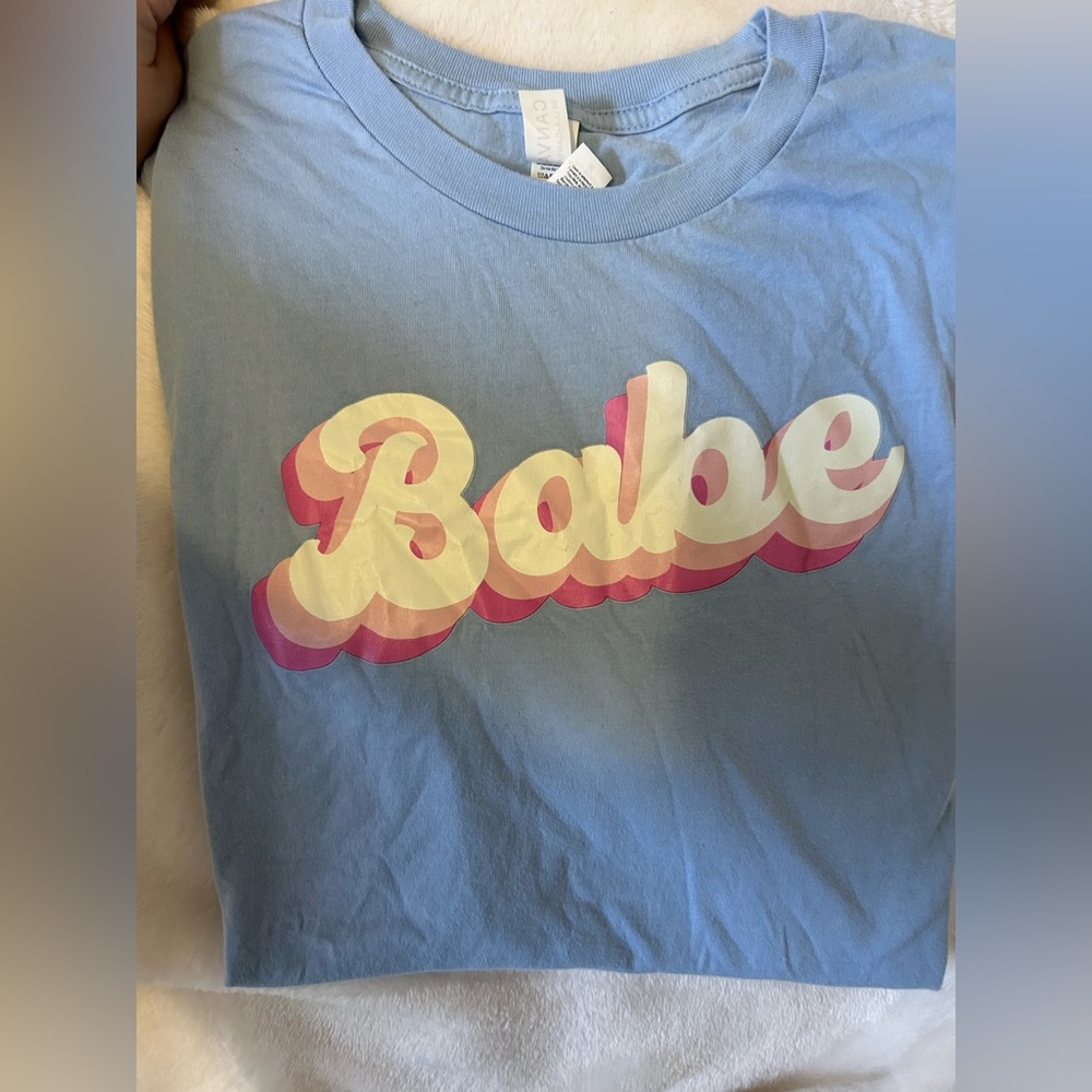 Blue t-shirt